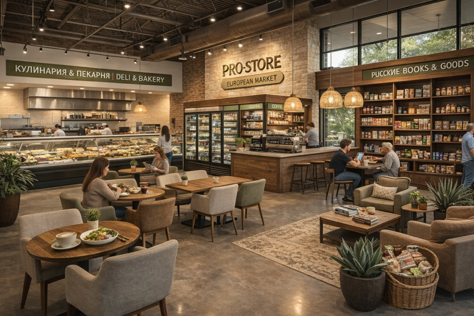 Inside PRO-STORE — Eastern European specialty food and grocery